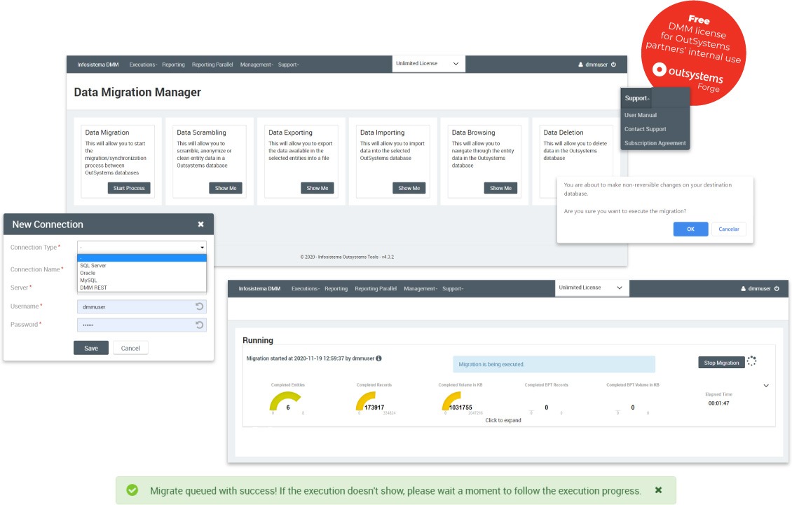 Data Migration Manager - images